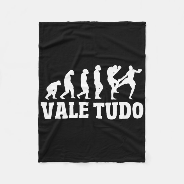 Tolle Vale Tudo Evolution Design Mma Kickboxen Fleecedecke (Vorderseite)