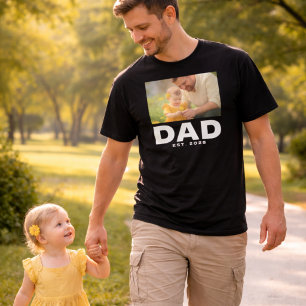 Tolle Väter haben ein Foto-T-Shirt gegründet T-Shirt