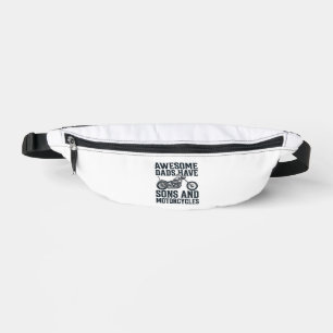 Tolle Väter haben Söhne und Motorräder Design_1 Bauchtasche