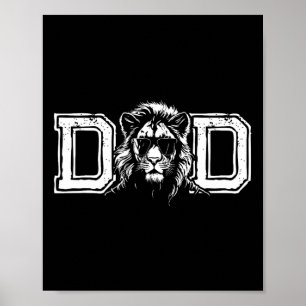 Tolle Vaters Lion King Sonnenbrille - Vatertag Poster