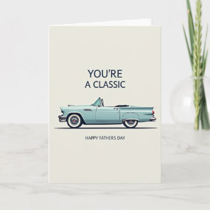 Tolle Vatertag Auto Design Karte