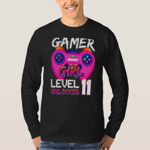 Tolle Videospiele Controller Level 11 Freigeschalt T-Shirt