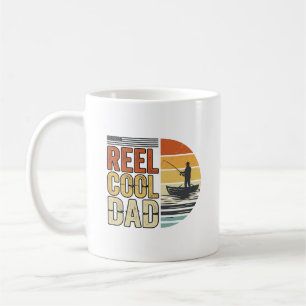 Tolle Vintage-Angler T-Shirt Gestaltung für den Pa Kaffeetasse