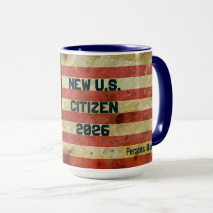Tolle Vintage-Tasse für neue US-Bürger 2026 Tasse