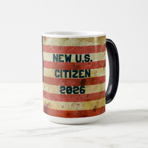 Tolle Vintage-Tasse für neue US-Bürger 2026 Verwandlungstasse