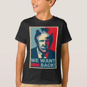 Tolle Vintage - Wir wollen ihn Ck - Donald Trump  T-Shirt