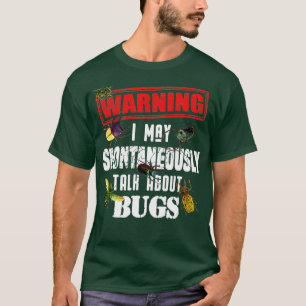 Tolle Warnung über Käfer Lustiger Insektenjunge T-Shirt