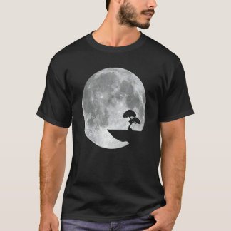 Toller Bonsai-Baum Mond Outfit Liebt Gartenarbeit T-Shirt