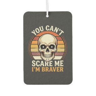 Toller Halloween-Totenkopf Retro-Horror-Design_1 Autolufterfrischer