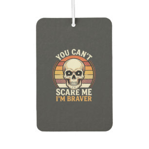 Toller Halloween-Totenkopf Retro-Horror-Design_1 Autolufterfrischer