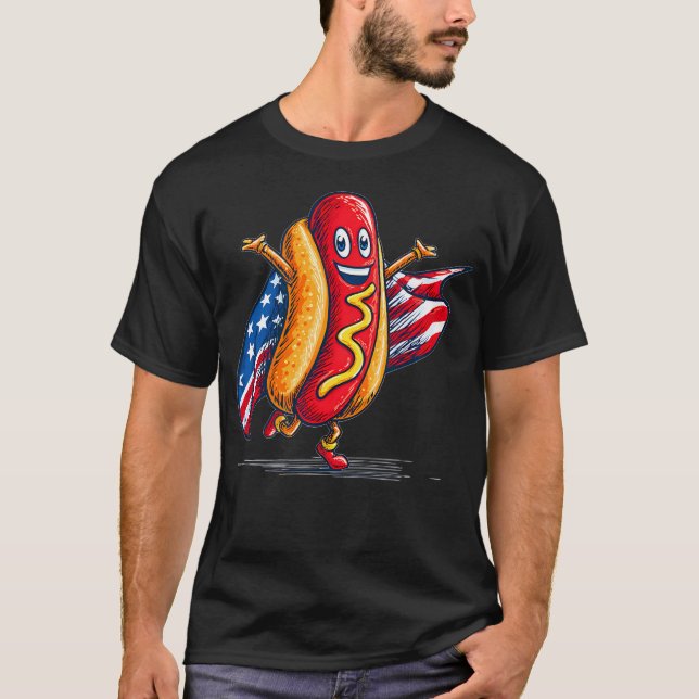 Toller Hotdog In Uns T-Shirt (Vorderseite)