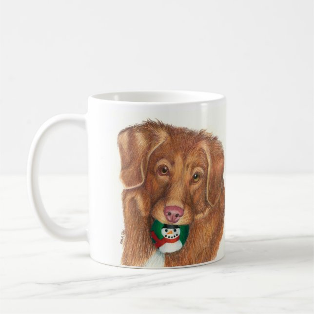 Toller Howliday Tasse (Links)