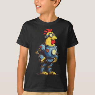 Toller Hühner-Roboter für zukünftige Tierliebhaber T-Shirt