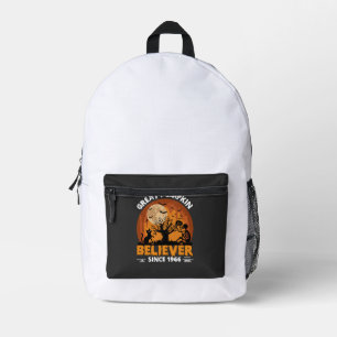 Toller Kürbisländer seit Halloween-Skelett Ca Bedruckter Rucksack