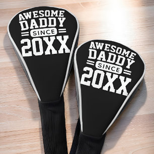 Toller Papa seit Athletisch Modern Vatertag Golf Headcover