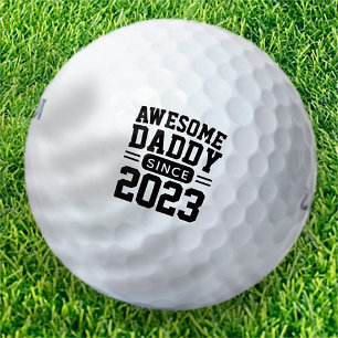 Toller Papa Seit Athletisch Modern Vatertag Golfball