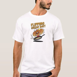 Toller Tag Lustiges Pfannkuchen-Design T-Shirt