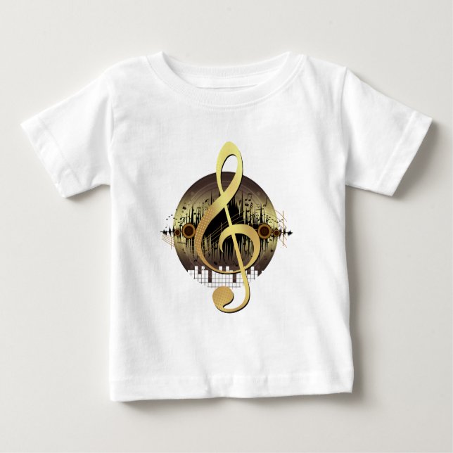 Toller Ton - Gold Baby T-shirt (Vorderseite)