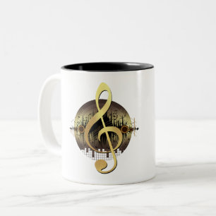 Toller Ton - Gold Zweifarbige Tasse
