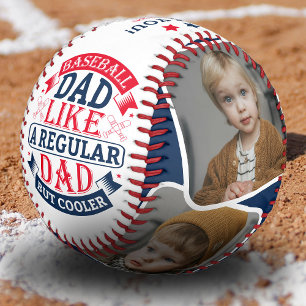 Toller Vater 4 Foto-Collage Vater-Geschenk Baseball