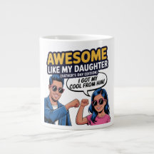 Toller Vater & Tochter Vatertagsgeschenk Coole Kin