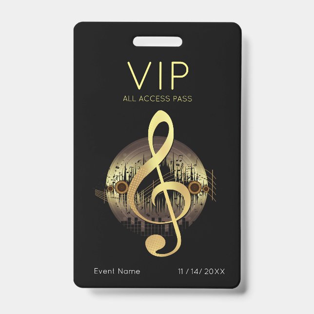 Toller VIP-Zugriff Ausweis (Vorderseite)