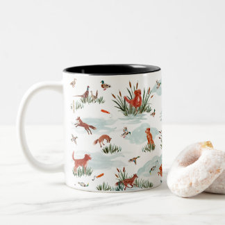 Toller Zweifarbige Tasse