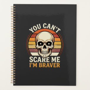 Tolleres Halloween-Totenkopf-Retro-Horror-Design_1 Planer
