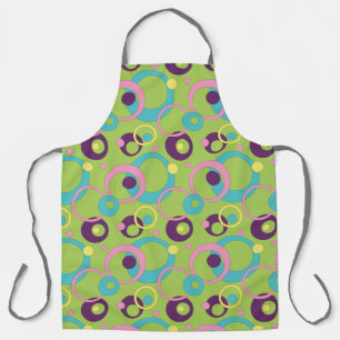 Tolles Apron mit All-Over-Druck von Funky Green Ci Schürze