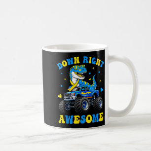 Tolles Dino-Welt-Down-Syndrom-Tag Kaffeetasse