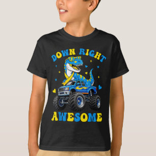 Tolles Dino World Down-Syndrom-Tag T-Shirt