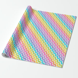 Tolles farbenfrohes Muster Geschenkpapier