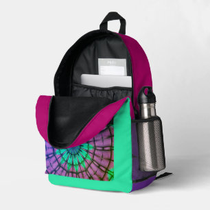 Tolles farbenfrohes Rucksack, einzigartiger Druck Bedruckter Rucksack