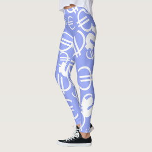 Tolles Geld Euro Dollar Muster Leggings
