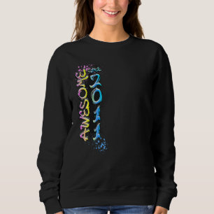Tolles Graffiti-Motiv seit 2011 Sweatshirt