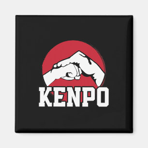 Tolles Kenpo-Karate-Faust-Design Japanische Kampfk Magnet