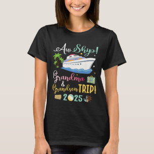 Tolles Kreuzfahrtschiff Oma und Enkel Reise 2025 F T-Shirt