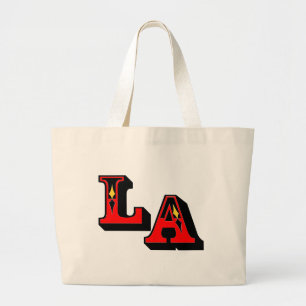 •°♥§Tolles LA-Logo stilvolle Jumbo-Tasche§♥°• Jumbo Stoffbeutel