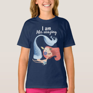 Tolles Meer-Mädchen HanesTAGLESS® T-Shirt