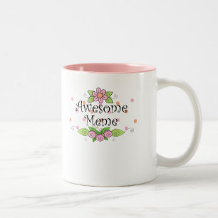 Tolles Meme T-Shirt Zweifarbige Tasse
