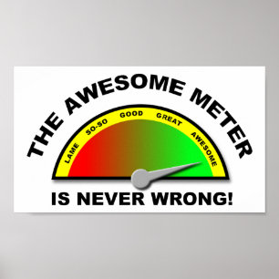 Tolles Meter Lustiges Poster