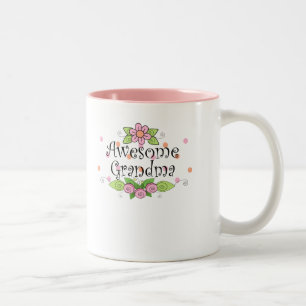Tolles Oma T-Shirt Zweifarbige Tasse