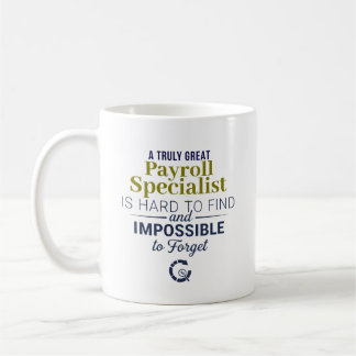 Tolles personalisiertes Geschenk für Payroll-Spezi Kaffeetasse