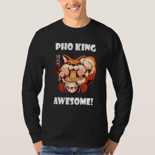 Tolles Pho Fox Pho Bowl Vietnamesische Nudelsuppe  T-Shirt