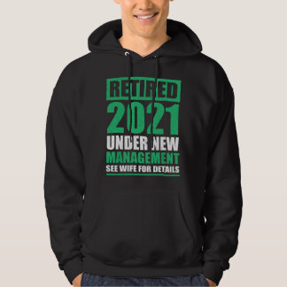 Tolles Renten-Geschenk 2021 Pensionäre Ehemann Ruh Hoodie