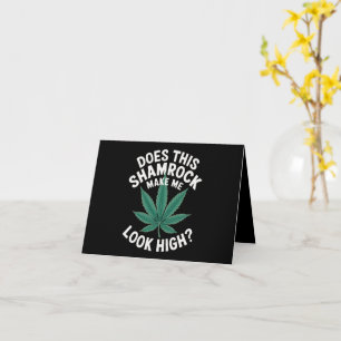 Tolles Saint Patricks Party für Männer Große Parad Karte