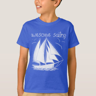 Tolles Segeln! nautisch, vintage, personalisiert T-Shirt