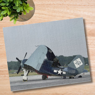Tolles Spaßflugzeug Foto Pilot Familie Luftfahrt  Puzzle