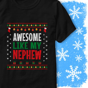 Tolles Weihnachtspullover wie mein Neffe Vintage T-Shirt