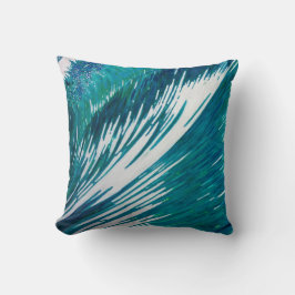 Tolles Wellen-Dekor-Kissen; Viele Größen durch Kissen